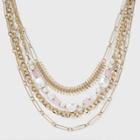 Bead Chain Necklace - A New Day Gold