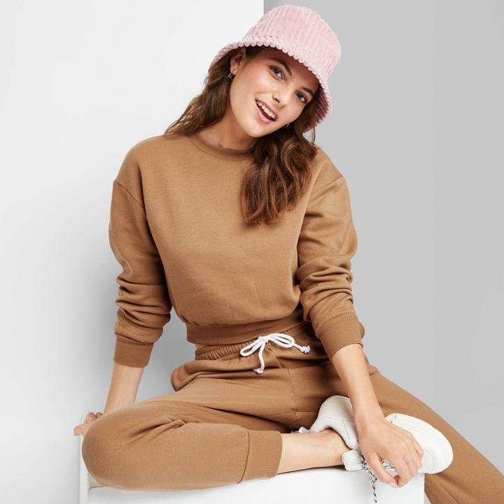 Women's Sweatshirt - Wild Fable Cognac
