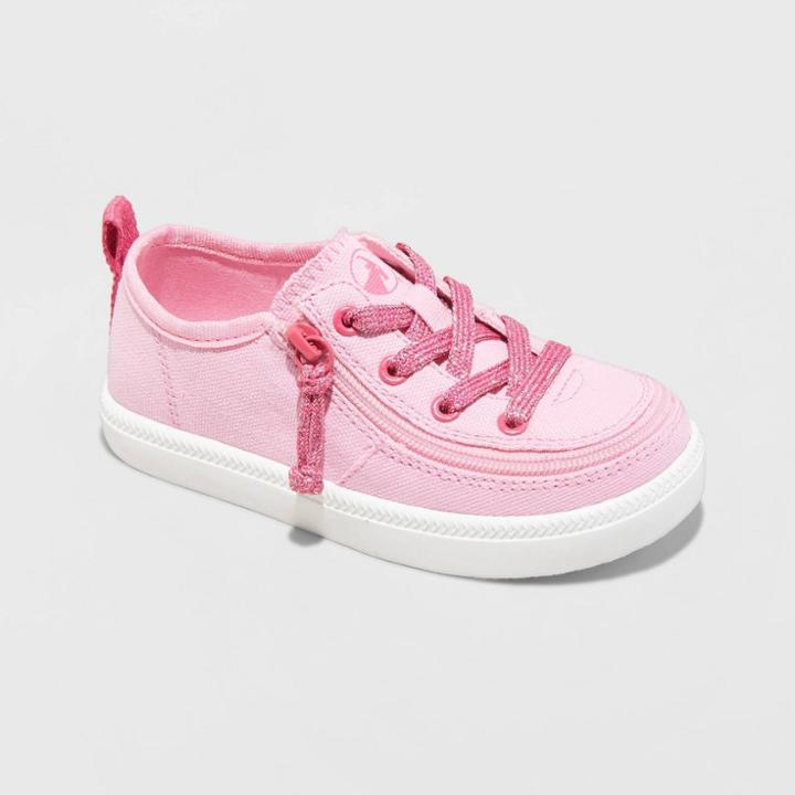 Kids' Billy Footwear Harbor Zipper Low Top Sneakers - Pink