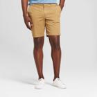 Men's 9 Slim Fit Chino Shorts - Goodfellow & Co Linden Brown