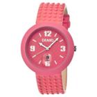 Women's Crayo Jazz Watch With Magnified Date Display- Pink
