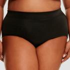 Dreamsuit By Miracle Brands Women's Bikini Swim Bottoms - Dreamsuit By Miracle Black