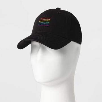 Ev Lgbt Pride Pride Gender Inclusive Adult Dad Hat - Black