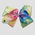 Girls' Jojo Siwa Rainbow Tie-dye Bow Hairclip,