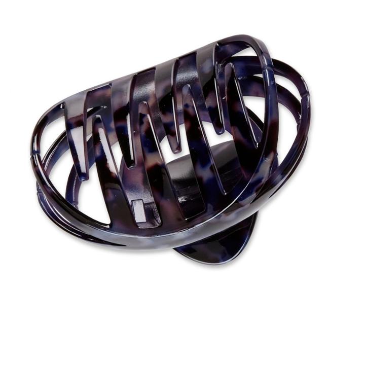 Conair Scunci 9cm Oval Covered Hinge Jaw Clip