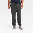 Men's Big & Tall Tapered Thermal Jogger Pants - Goodfellow & Co Black