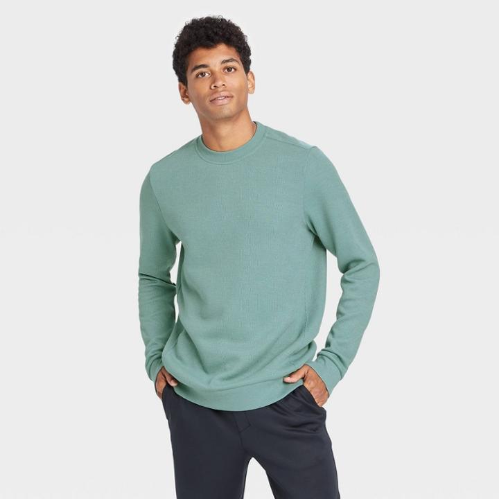 Men's Crewneck Fleece Sweater - All In Motion