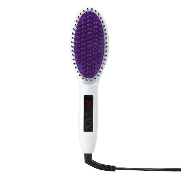 Target Instyler Straight Up Ceramic Straightening Brush, White
