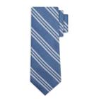 Men's Striped Necktie - Goodfellow & Co Blue One Size, Jamestown Blue