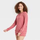 Women's Summer Lounge Sweatshirt - Stars Above Rose