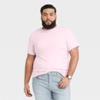 Men's Tall Standard Fit Lyndale Short Sleeve Crew Neck T-shirt - Goodfellow & Co Purple