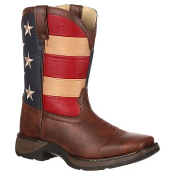 Kid's Durango Patriotic Lil' Durango Cowboy Boots - 13m, Kids Unisex, Size: 13,