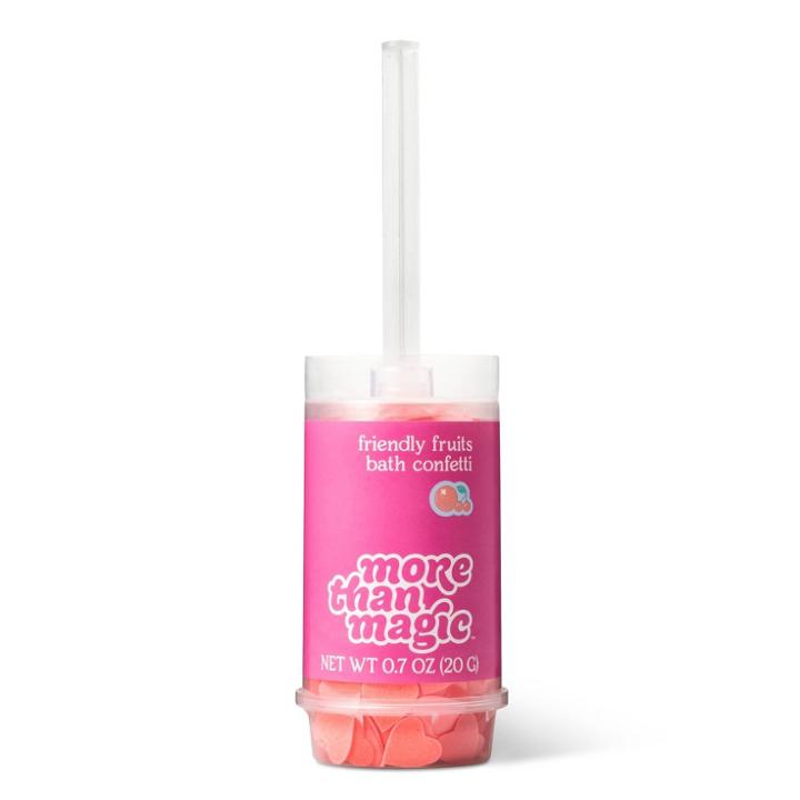 Mini Hearts Bath Confetti - 0.7oz - More Than Magic Friendly Fruits
