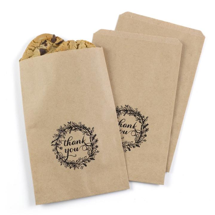 Hortense B. Hewitt 25ct Rustic Wreath Treat Bags Kraft, Brown