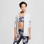 Women's Authentic French Terry Full Zip Sweatshirt - C9 Champion Light Heather Gray