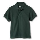Petitedickies Boys' Short Sleeve Pique Uniform Polo Shirt - Dark Green S, Boy's,