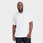 Men's Short Sleeve Polo Shirt - All In Motion True White