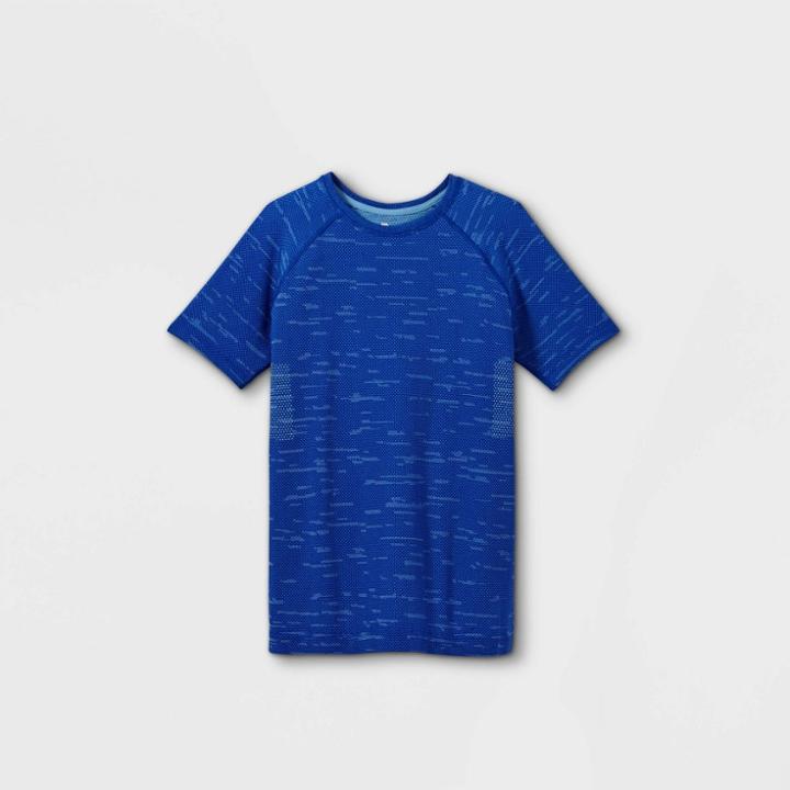 All In Motion Boys' Short Sleeve Seamless T-shirt - All In