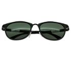 Breed Men's Orion Polorized Sunglasses With Aluminum Frame And Arms - Black/black