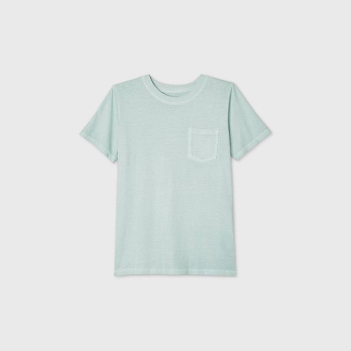 Kids' Pocket T-shirt - Cat & Jack Green