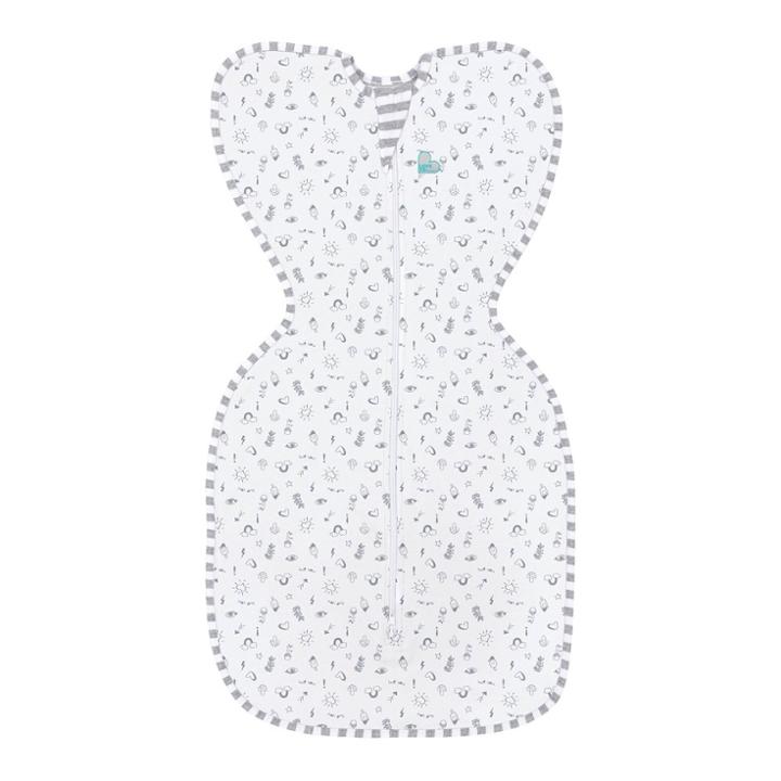 Love To Dream Adaptive Swaddle Wrap Up Original - Designer High Five White