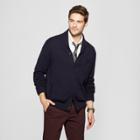Men's Midweight Shawl Button-up Cardigan - Goodfellow & Co Federal Blue