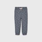 Grayson Mini Toddler Girls' Floral Jogger Pants - Navy