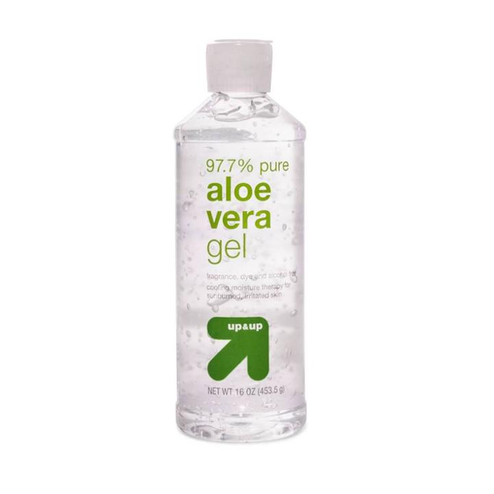 Up & Up Year Round Clear Aloe Vera Gel After Sun Treatments
