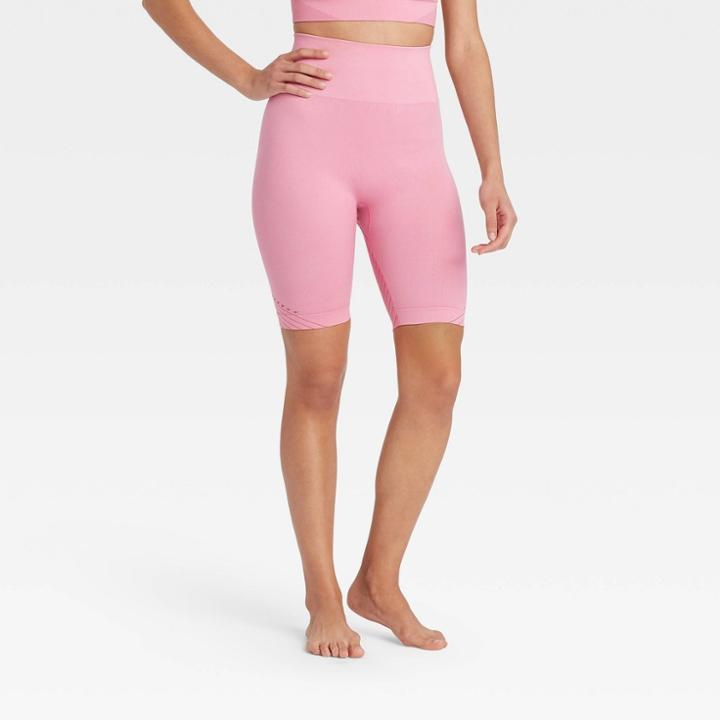 Women's High-rise Seamless Bike Shorts 7 - Joylab