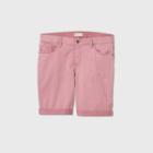 Women's Plus Size Mid-rise Bermuda Jean Shorts - Ava & Viv Rose