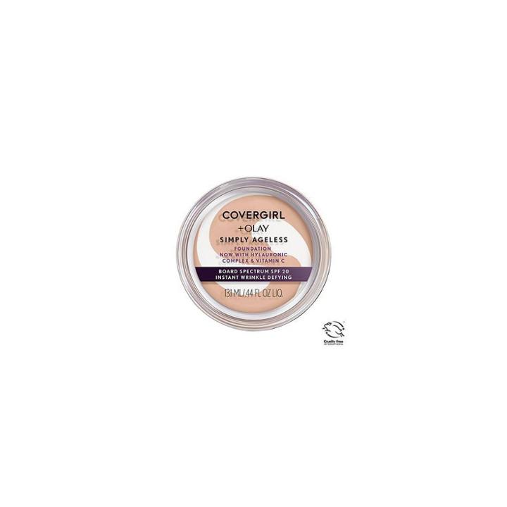 Covergirl + Olay Simply Ageless Wrinkle Defying Foundation Compact - 250 Cream Beige