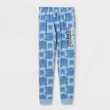 Boys' Sonic The Hedgehog Jogger Pants - Blue