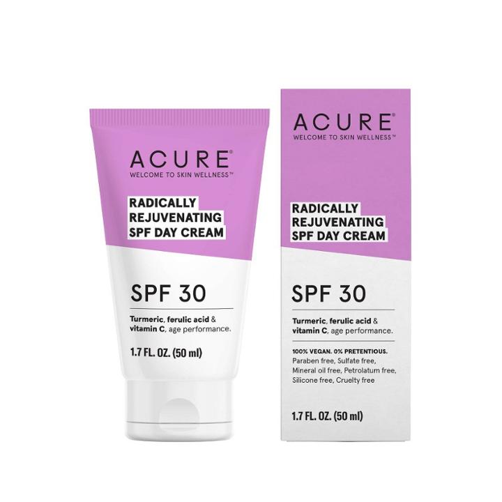 Acure Organics Acure Radically Rejuvenating Day Cream Facial Moisturizers - Spf