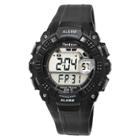 Men's Armitron Digital And Chronograph Sport Resin Strap Watch - Black