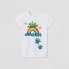 Girls' Short Sleeve Disney Rainbow Pixar Alien T-shirt -