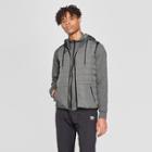 Umbro Men's Fleece Puffer Vests - Gray