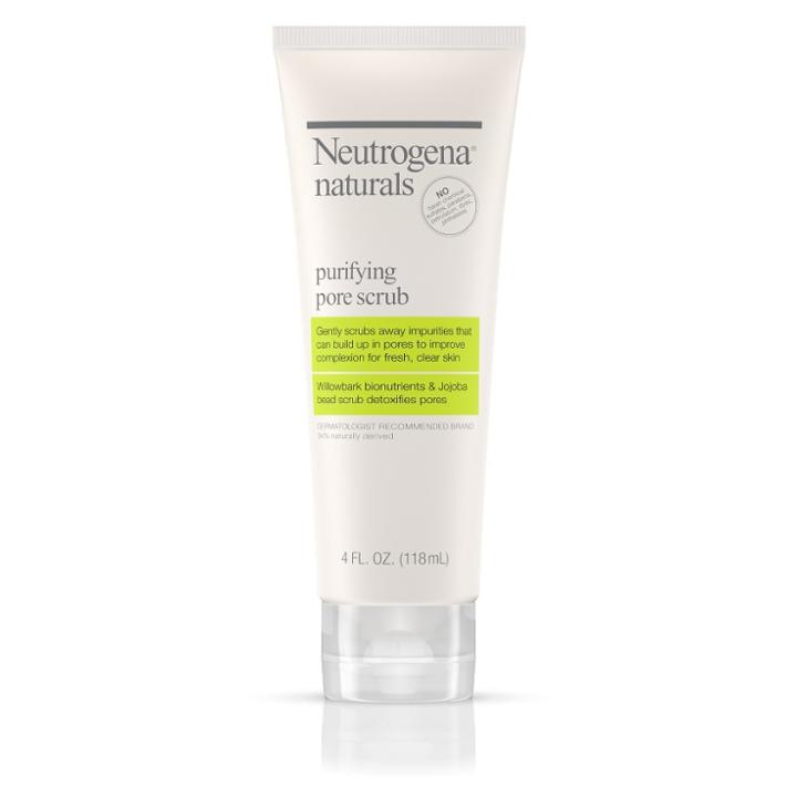 Neutrogena Natural Purifying Pore Scrub Facial Cleanser