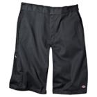 Dickies Men's Big & Tall Loose Fit Twill 13 Multi-pocket Work Shorts- Charcoal (grey)