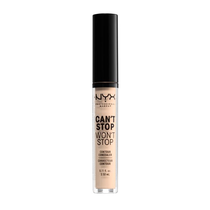 Nyx Professional Makeup Cant Stop Wont Stop Contour Concealer Light Ivory