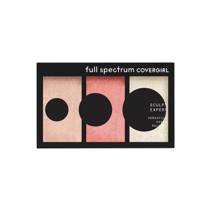 Covergirl Sculpt Expert Multiuse Cheek Palette Blush Touch