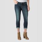 Denizen From Levi's Women's Mid-rise Modern Skinny Crop Jeans - Dark Wash