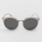 Women's Round Plastic Metal Combo Sunglasses Silhouette - Wild Fable , Women's, Size:
