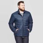 Men's Tall Puffer Jacket - Goodfellow & Co Navy