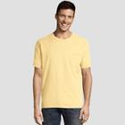 Hanes Men's Big & Tall Short Sleeve 1901 Garment Dyed Pocket T-shirt -