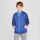 Boys' Cotton Fleece Full Zip Hoodie - C9 Champion Blue Heather Xs, Heather Blue