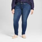 Target Women's Plus Size Curvy Skinny Jeans - Universal Thread Dark Wash