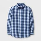 Wd·ny Black Boys' Long Sleeve Button-down Shirt With Bow Tie Navy L - Wd.ny Black, Blue