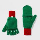 Bioworld Women's Omg Xmas Mittens - Green
