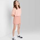 Women's High-rise Pull-on Shorts - Wild Fable Pink