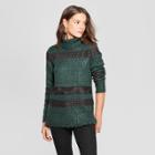 Women's Long Sleeve Pullover Sweaters - Universal Thread Green
